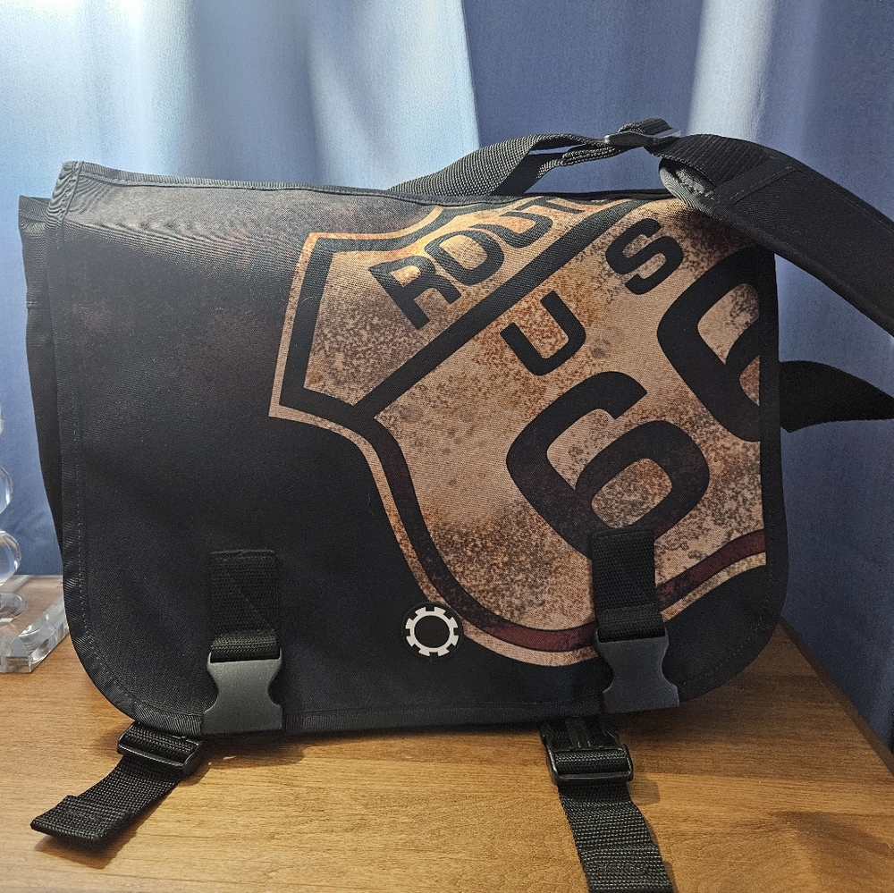 Route 66 Messenger Style Diaper Bag